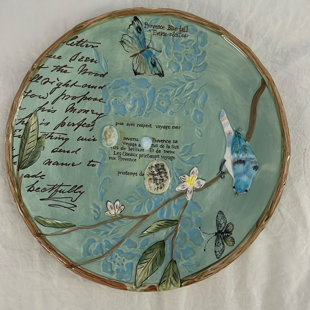 Fitz and Floyd 13” platter